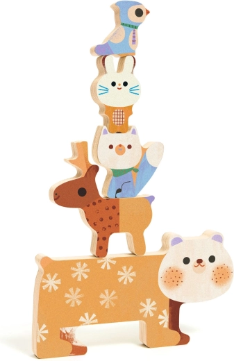 Balansowe układanie zwierzątek