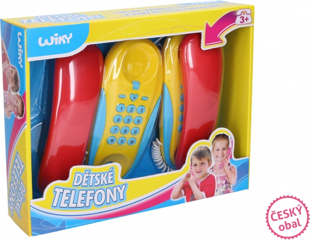 Dziecięce telefony przewodowe do pokojów