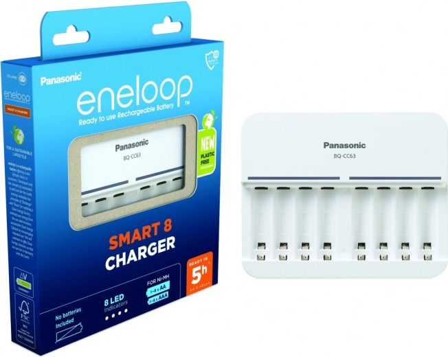 Eneloop ładowarka bez baterii dla 8 szt.