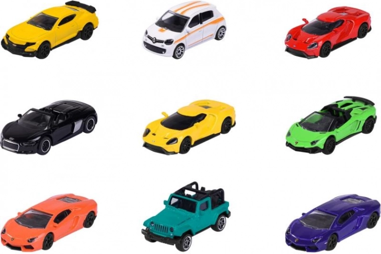 13 różnych metalowych modeli