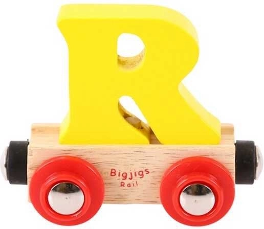 Bigjigs Rail wagonik do drewnianej kolejki literka R