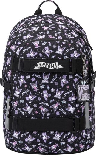 Plecak szkolny Baagl Skate Kuromi black