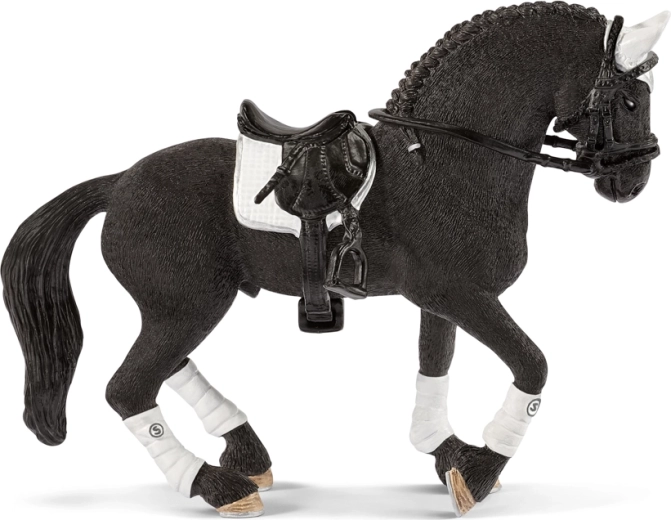Schleich turniejowy ogier fryzyjski