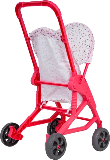 Kompaktowy design z materiałowym daszkiem