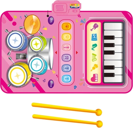 2w1: pianino i perkusja dla niekończącej się zabawy