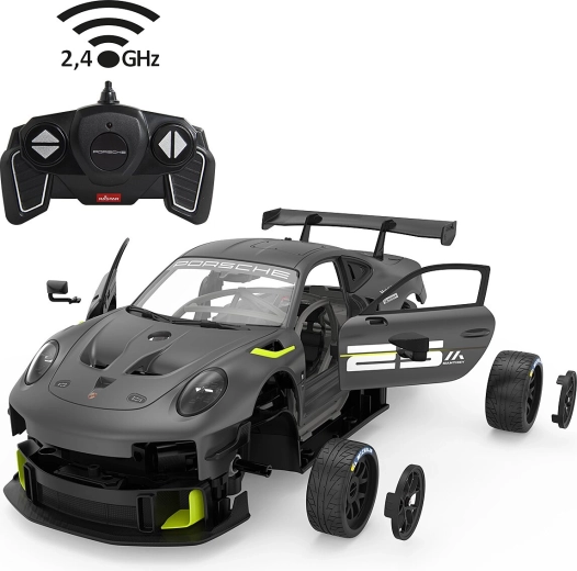 Zestaw do zbudowania auta RC Porsche 911 GT2 RS Clubsport 25 1:18 szary
