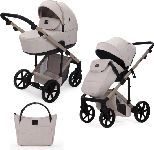 Adamex wózek wielofunkcyjny Dolce natura vanilla 2w1