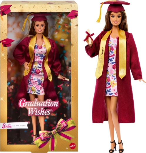 Mattel Barbie Signature Graduation Wishes – kolekcjonerska lalka absolwentka