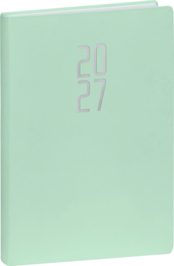 Notique dzienny kalendarz Ponza 2027 miętowy 15 × 21 cm
