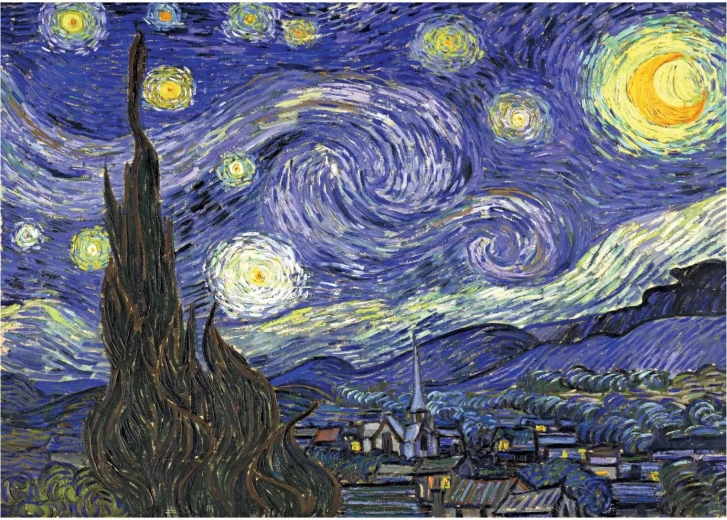 Puzzle Gwiaździsta noc ANATOLIAN 1500 elementów