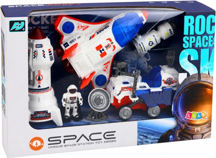 Akcesoria do zabawy w role: astronauta i elementy komunikacji