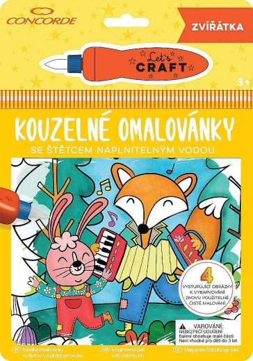 Magiczne kolorowanki CONCORDE – zwierzątka