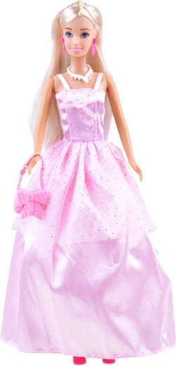 Błyszcząca balowa suknia