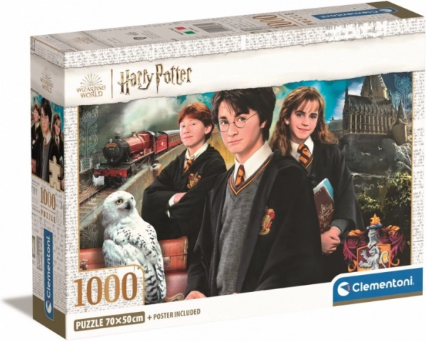 Puzzle 1000 elementów Harry Potter od Clementoni