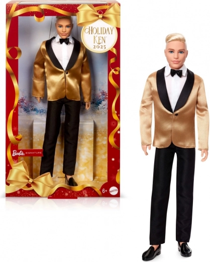 Kolekcjonerska lalka BARBIE Ken Holiday 2025