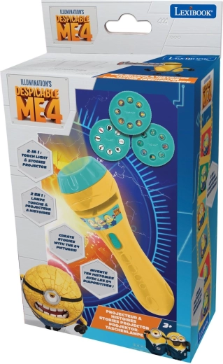 Lexibook latarka z projektorem opowieści Minionki