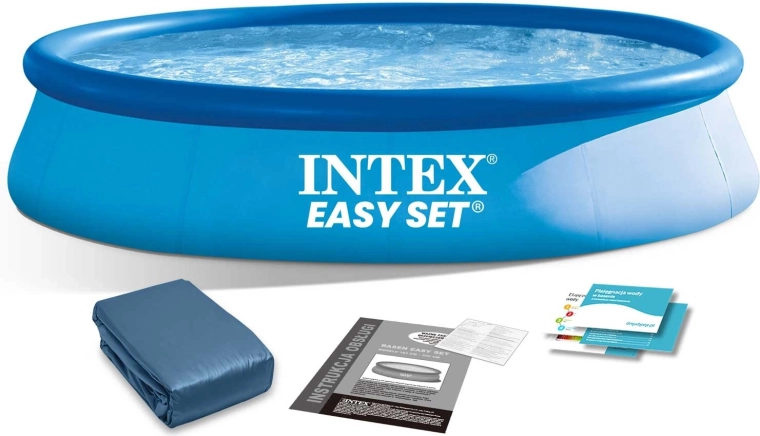 Ogrodowy rozkładany basen 305 × 76 cm z pokrywą INTEX