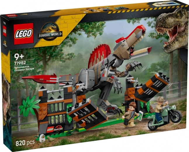 LEGO Jurassic World Ucieczka przed spinozaurem 77982
