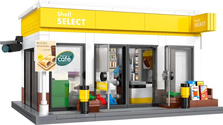 Realistyczny wygląd z marką SHELL Select