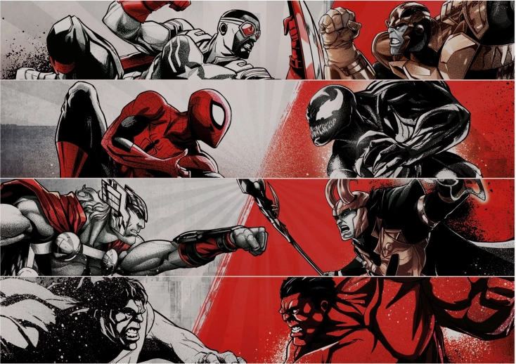 Puzzle Marvel 1000 elementów