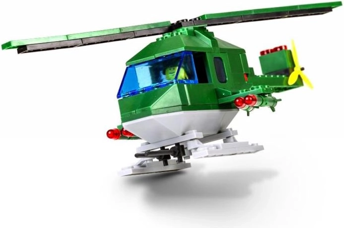 Cheva zestaw konstrukcyjny helikopter – bojowy model z załogą