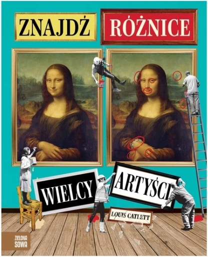 Książka: Znajdź różnice – wielcy artyści