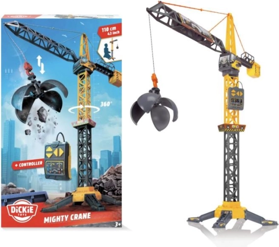 Dźwig VOLVO z kulą wyburzeniową na zdalne sterowanie 110 cm – DICKIE TOYS