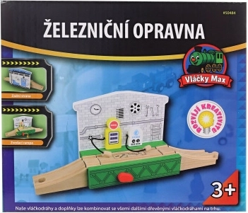 Maxim drewniana stacja naprawcza do toru kolejowego