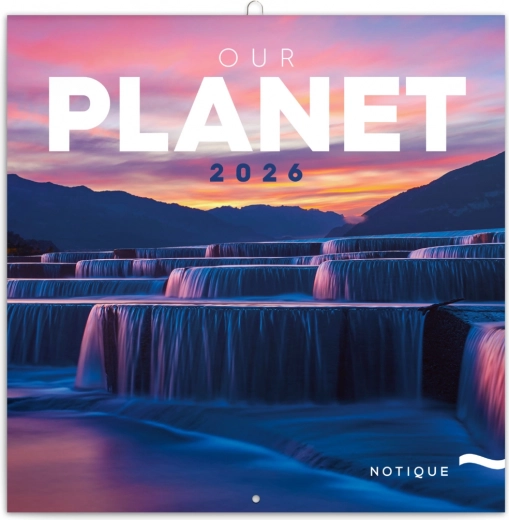 Notique kalendarz notatkowy Nasza Planeta 2026, 30 x 30 cm