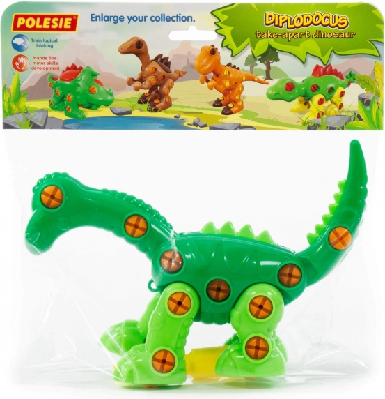 Wkręcany dinozaur Diplodok