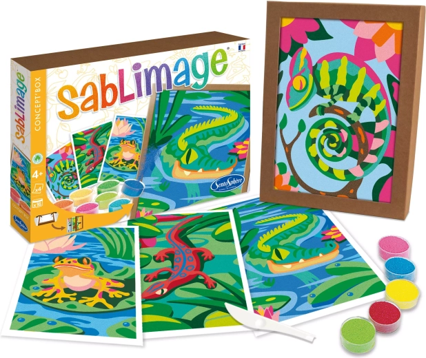Sentosphere sablimage – zwierzęta dżungli