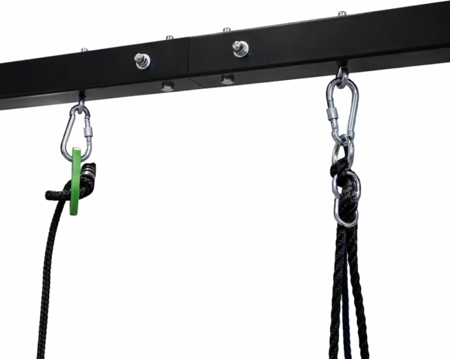 Regulowane liny i łatwe zawieszenie