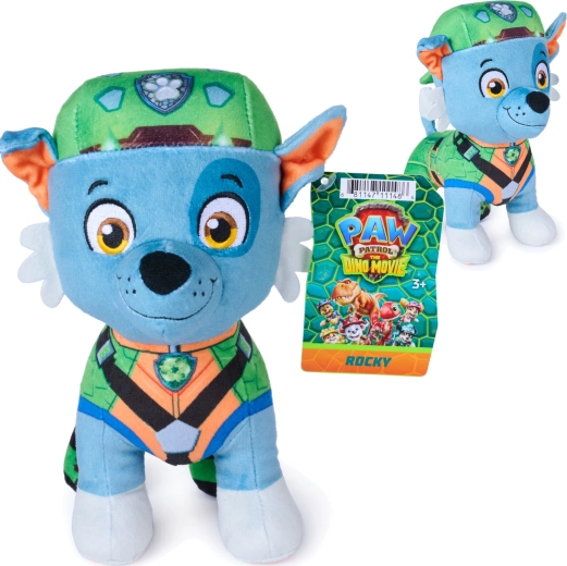 Spin Master PAW Patrol Dino filmowy pluszak Rocky 20 cm - 1 szt.