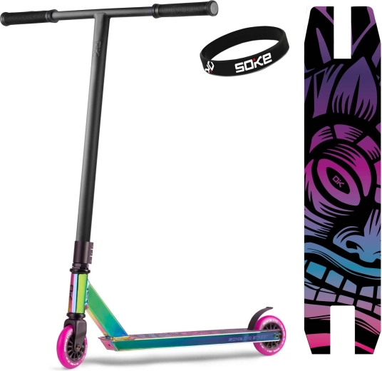 Soke Evo street czarna neochrome hulajnoga freestyle