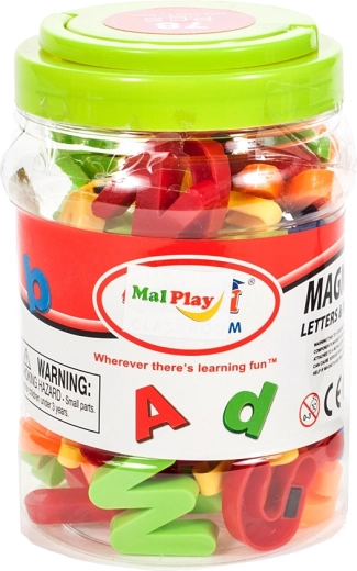 Magnetyczne litery i cyfry dla dzieci, 78 szt.