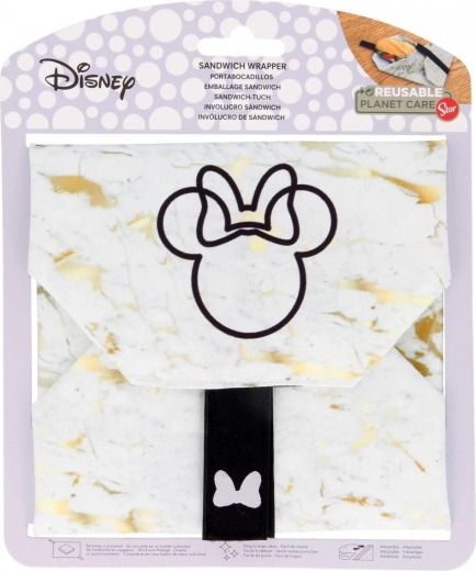 Duże opakowanie wielokrotnego użytku na przekąski Minnie - 1 szt.
