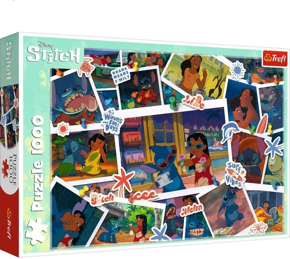 Puzzle 1000 elementów Lilo i Stitch Słodkie wspomnienia
