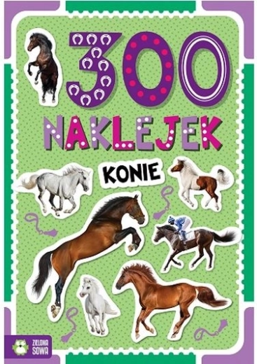 300 naklejek z końmi