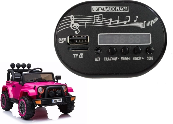 Panel muzyczny do dziecięcego auta na akumulator