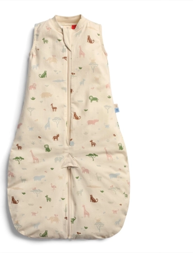 ErgoPouch śpiworek i kombinezon 2w1 z organicznej bawełny Savannah 0,2 TOG (8–24 miesięcy, 8–14 kg)