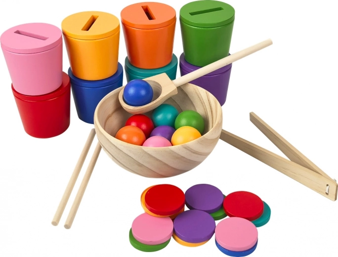 Sortowanie kolorów i rozwój motoryki małej