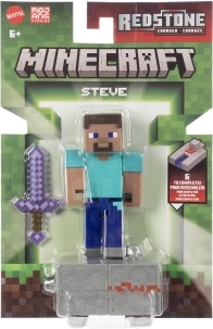Figurka Minecraft Steve z akcesoriami 8 cm