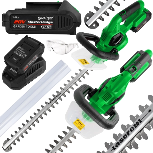 Akumulatorowe nożyce do żywopłotu MalTec MasterHedge 20V 58 cm