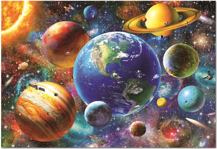 Puzzle Układ Słoneczny 500 elementów