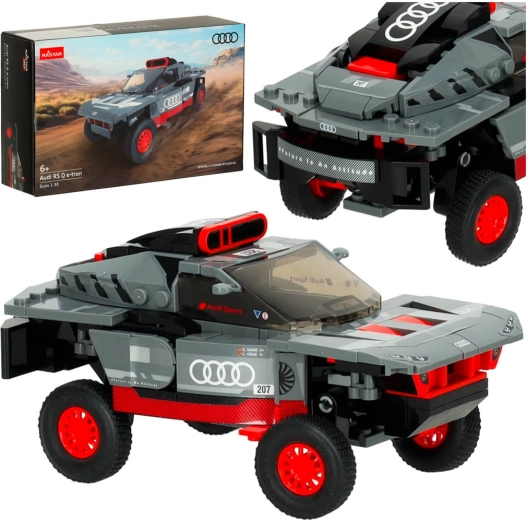 Zestaw konstrukcyjny Audi RS Q e-tron w skali 1:30