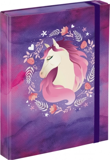 Teczki na zeszyty szkolne A5 z motywem koni