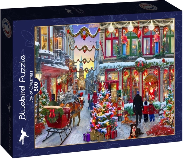 Puzzle Bluebird Świąteczna radość 500 elementów