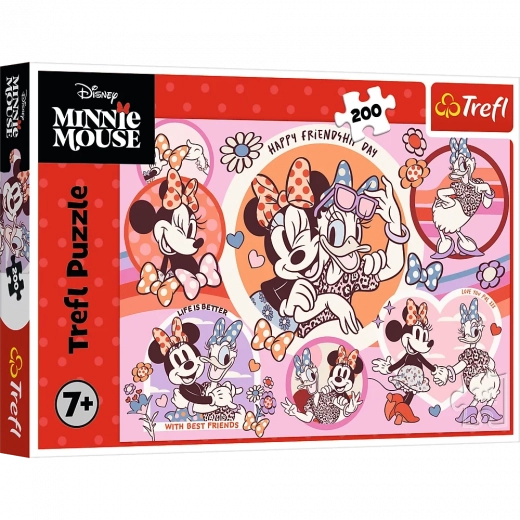 Puzzle 200 elementów – MINNIE MOUSE Zwyczaje