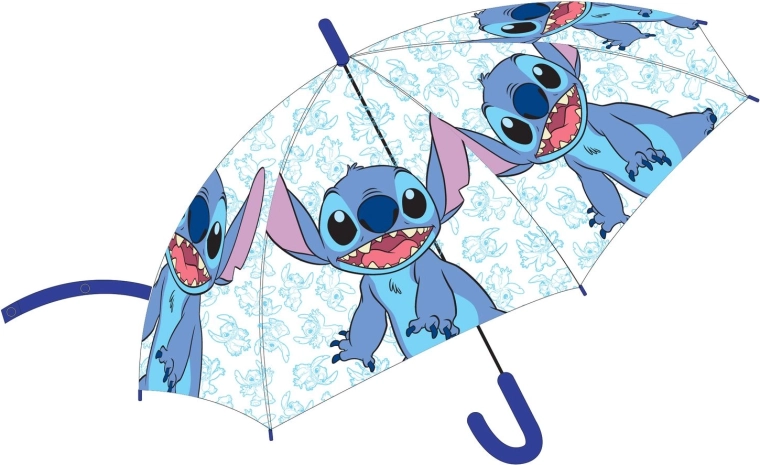 Przezroczysty parasol Disney Stitch 74 cm