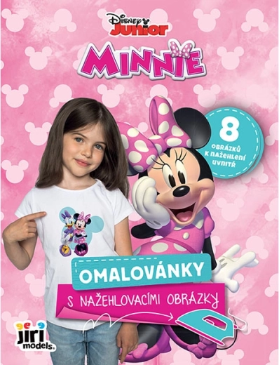 Kolorowanki z naprasowywanymi obrazkami MINNIE